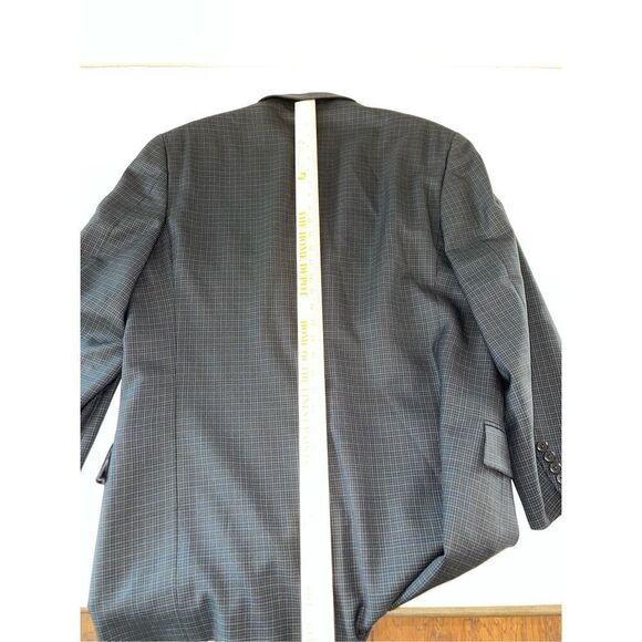 Joseph Abboud Mens‎ Blazer Sport Coat Two Button Casual Jacket Size 44L Wool A33 - Picture 13 of 16